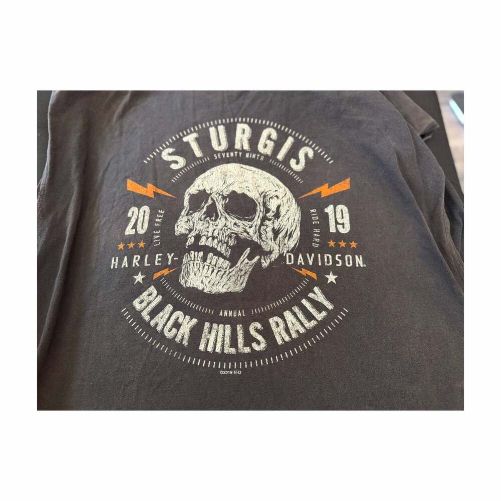 2019 Harley-Davidson Sturgis 79th Annual Black Hills Rally Skull Sleeveless Shir
